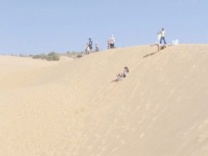 Trượt cát ở đồi cát